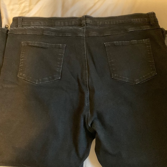 Universal Standard Black Jeans, size 20 Original Red Label - Picture 4 of 7